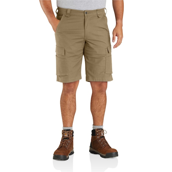 Carhartt Men's BS5297 M Force RlxdFit Rpstp Crgo Sh W44 Non Denim Relaxed Dark Khaki BS5297-M / 105297-DKHW44 - main